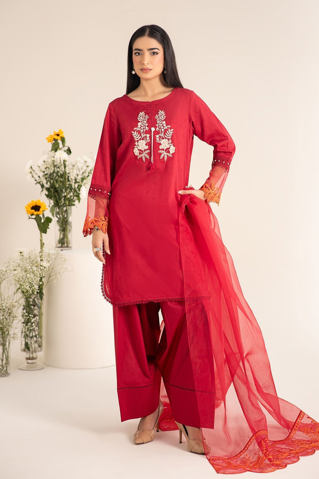 Maria B | Casual Pret 25 | DW-EF25-15 - House Of Anaya