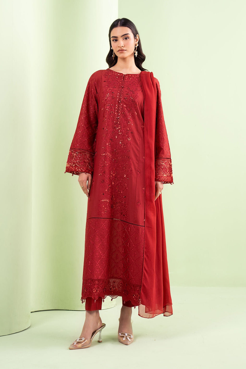 Maria B | Eid Collection 26 | 3 Piece Embroidered Lawn Suit