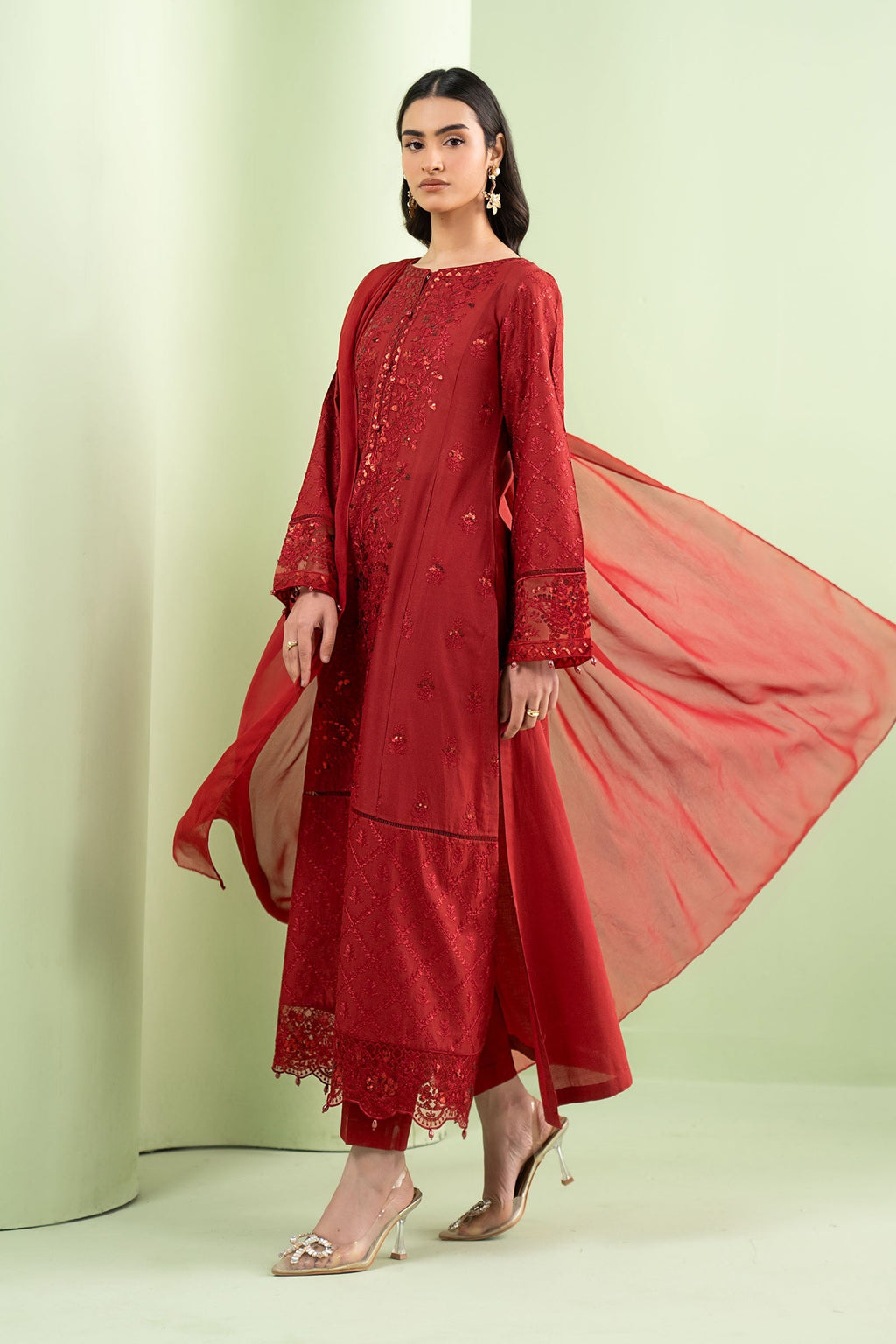 Maria B | Eid Collection 26 | 3 Piece Embroidered Lawn Suit
