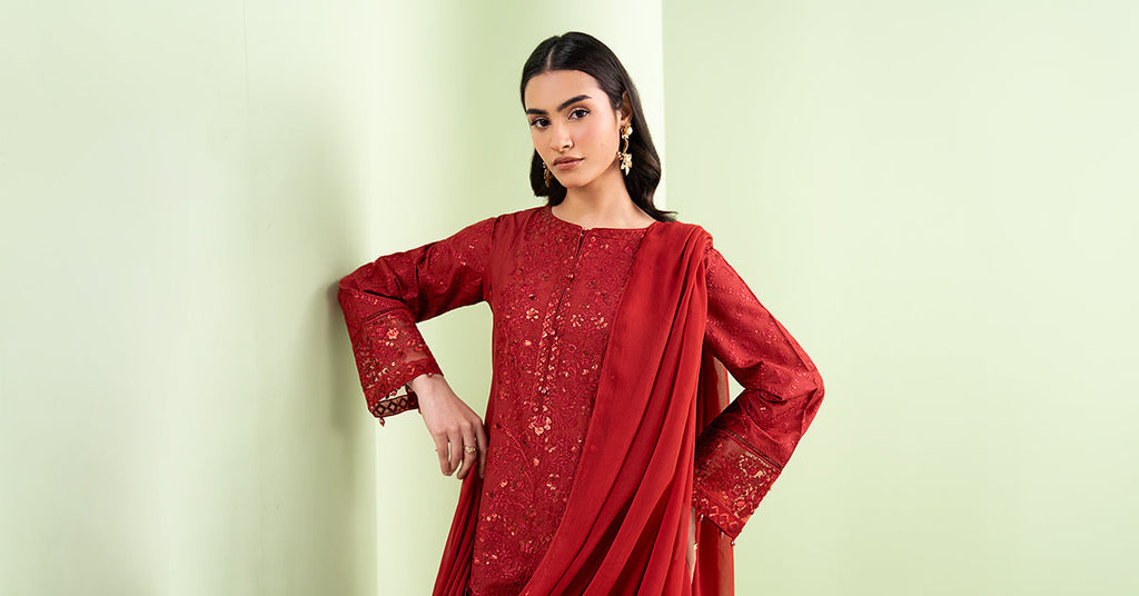 Maria B | Eid Collection 26 | 3 Piece Embroidered Lawn Suit
