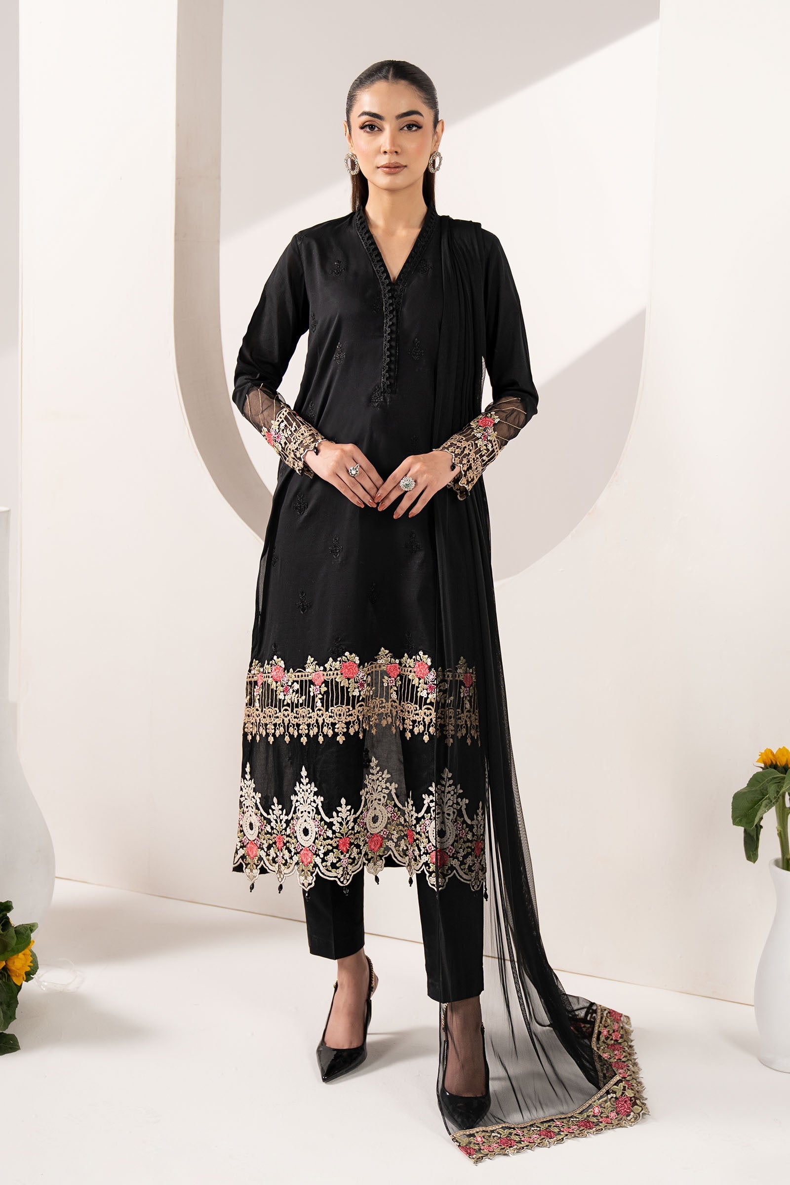 Maria B | Eid Collection 26 | 3 Piece Embroidered Lawn Suit