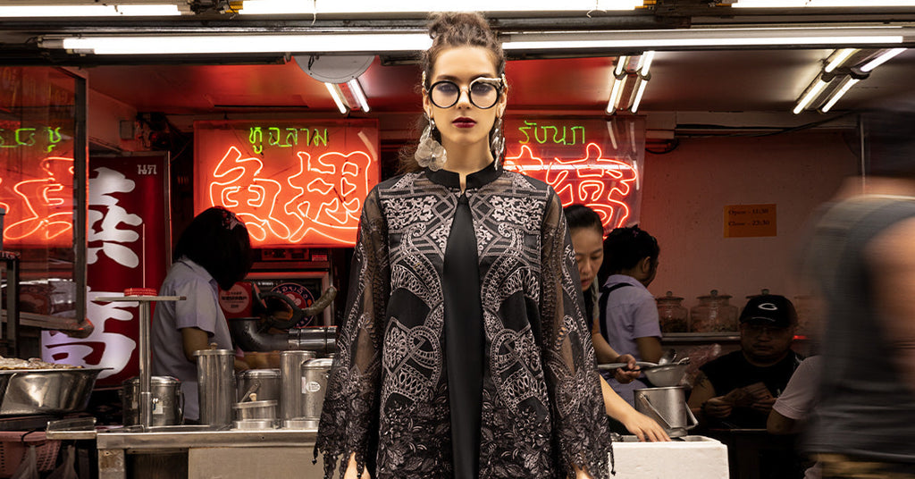 Maria B | Eid Collection 26 | 2 Piece Embroidered Cotton Net Suit