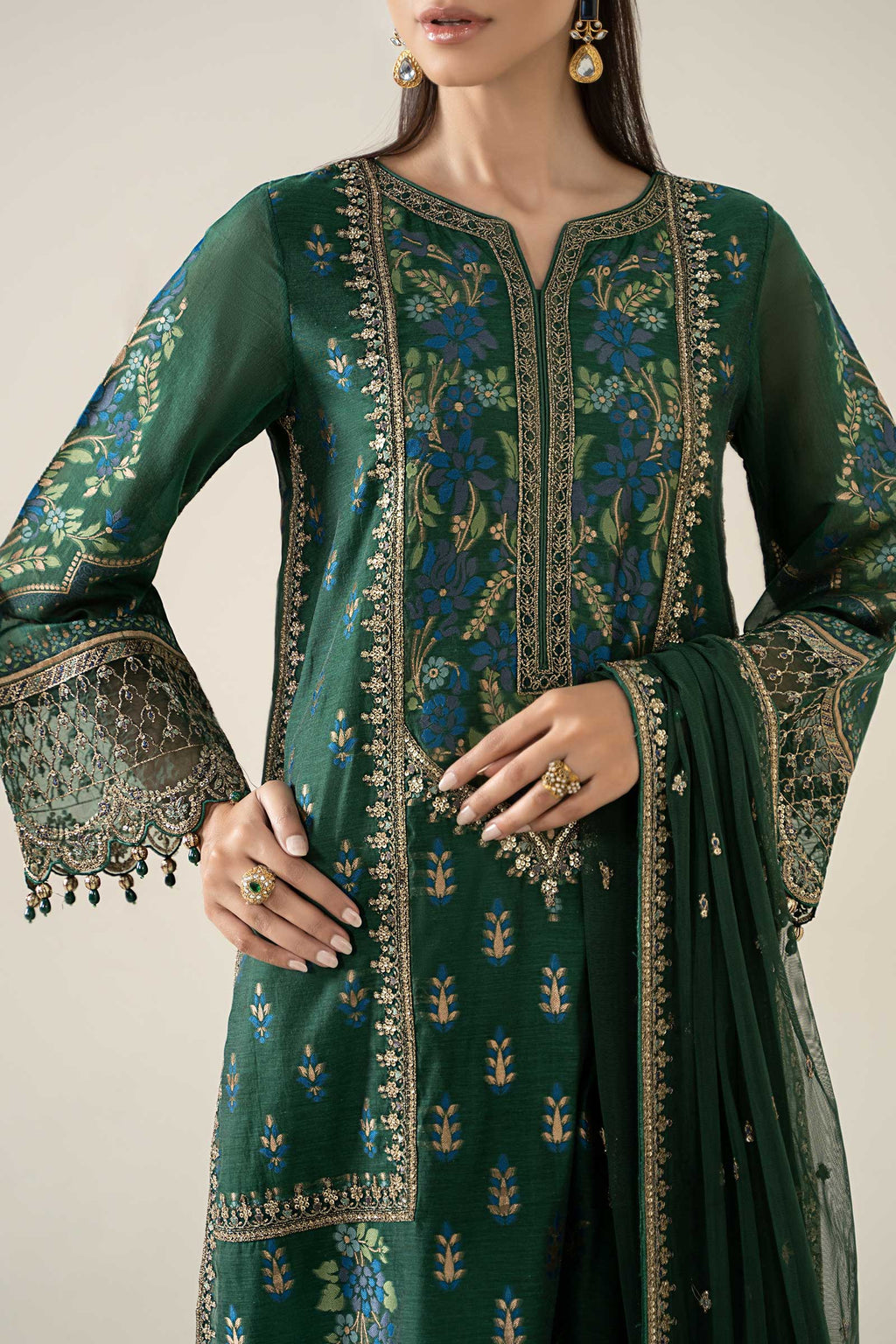 Maria B | Luxury Winter Pret 25 |DW-EA25-59-Green