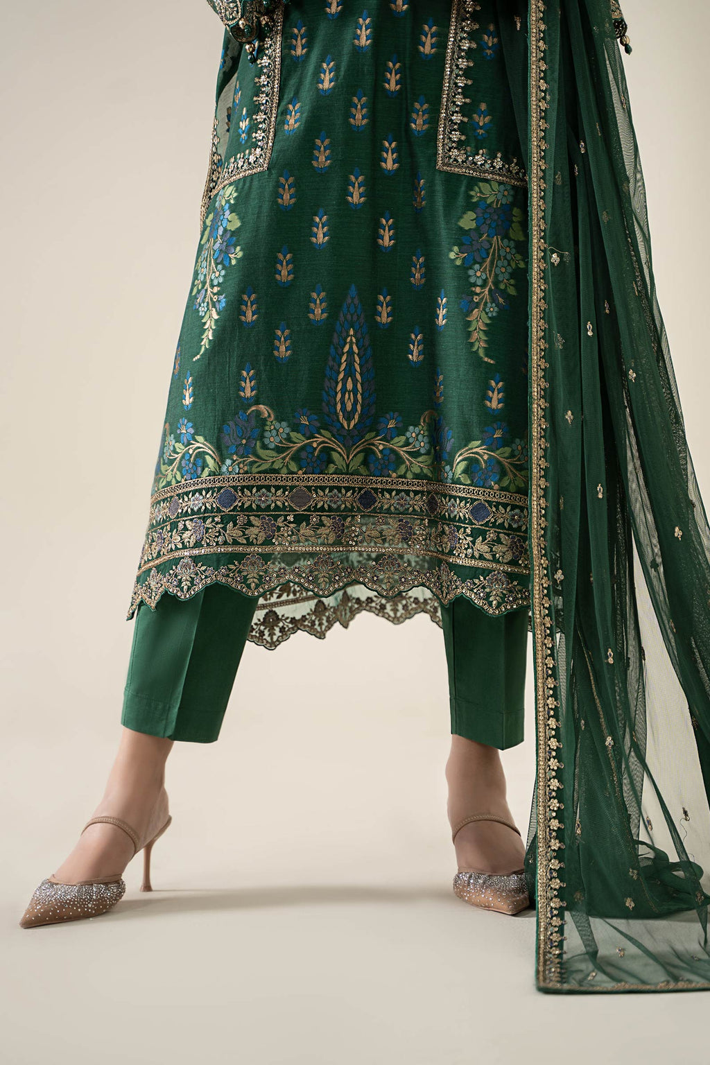 Maria B | Luxury Winter Pret 25 |DW-EA25-59-Green