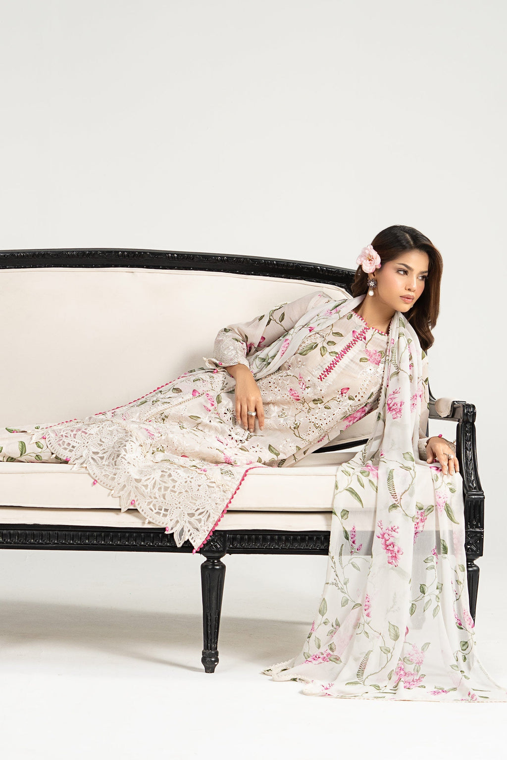 Maria B | Eid Collection 26 | 3 Piece Embroidered Paper Cotton Suit