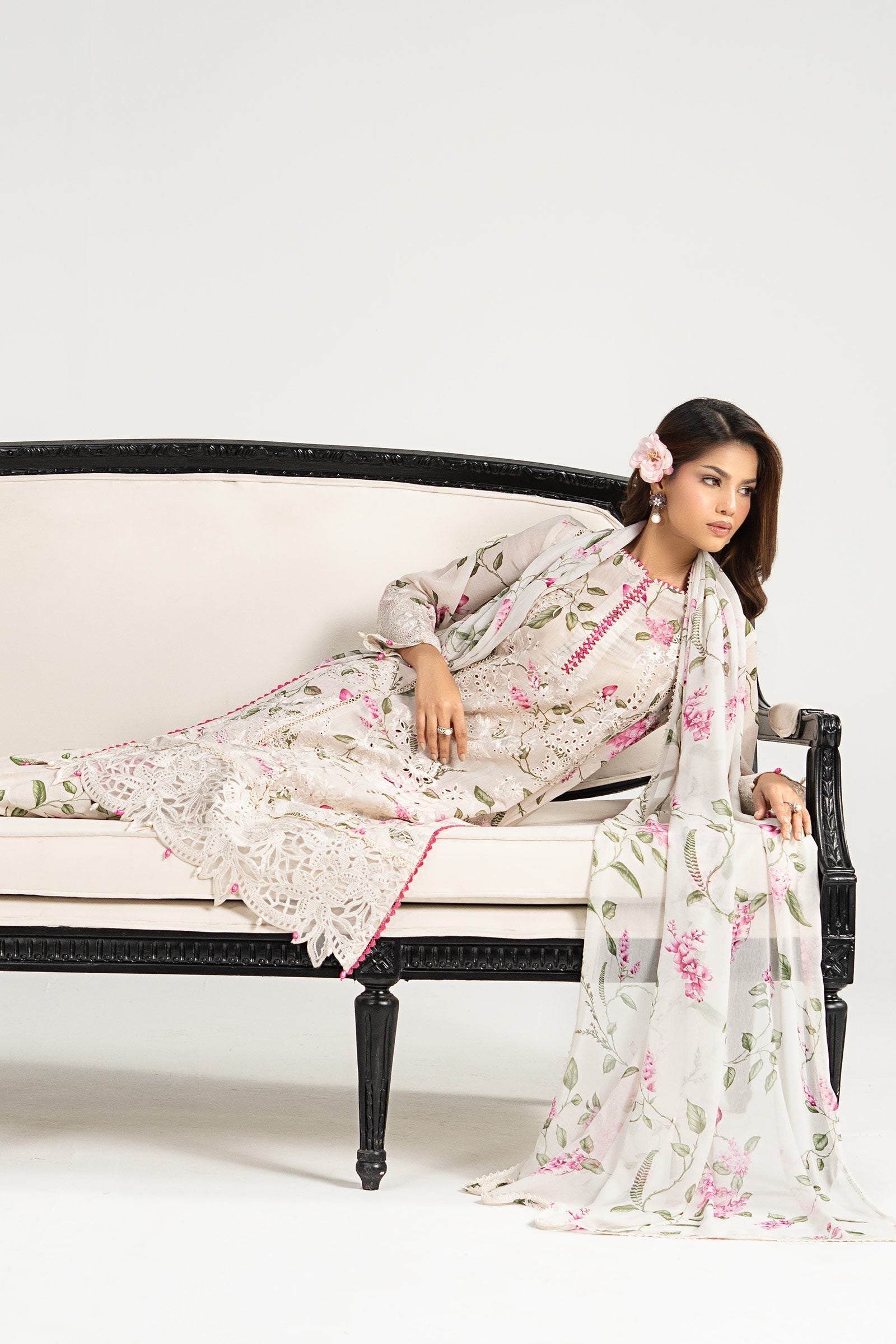 Maria B | Eid Collection 26 | 3 Piece Embroidered Paper Cotton Suit
