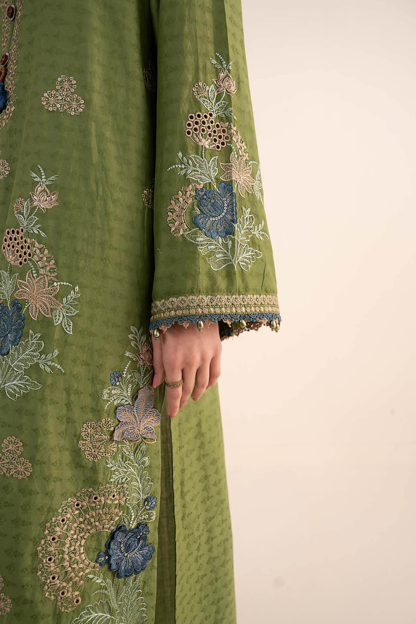 Maria B | Eid Collection 26 | 3 Piece Embroidered Dobby Jacquard Suit