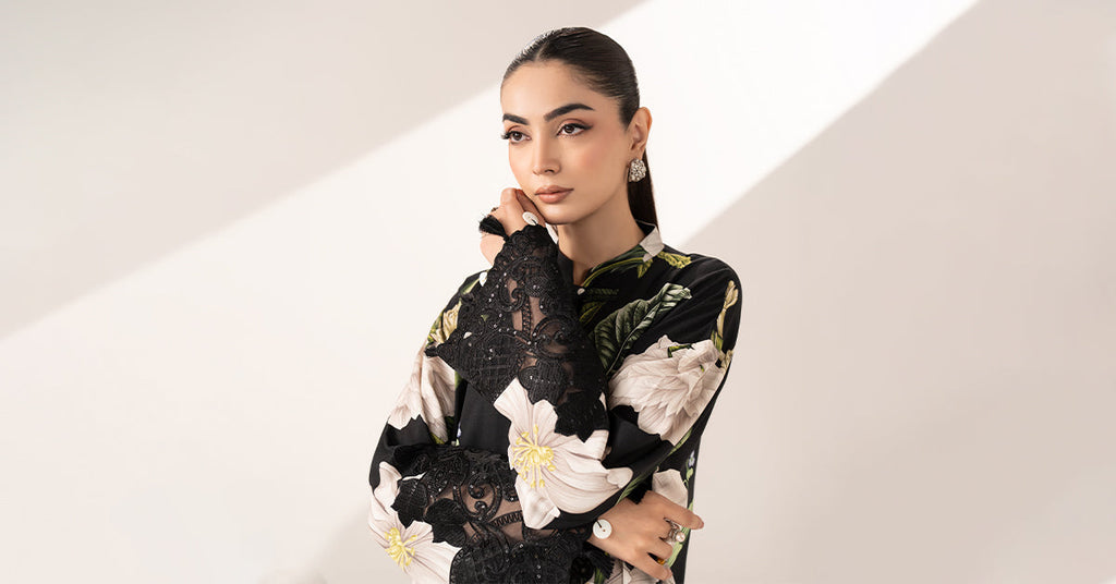 Maria B | Eid Collection 26 | 2 Piece Embroidered Arabic Lawn Suit
