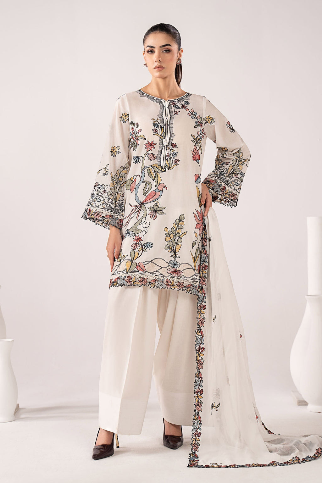 Maria B | Eid Collection 26 | 3 Piece Embroidered Lawn Suit