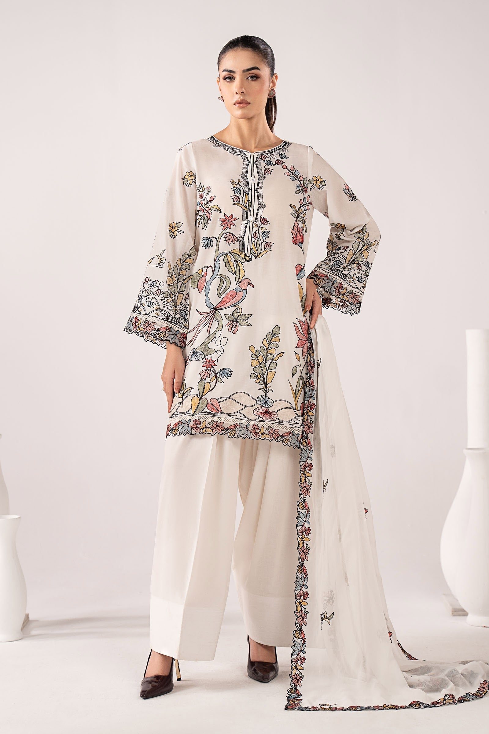 Maria B | Eid Collection 26 | 3 Piece Embroidered Lawn Suit