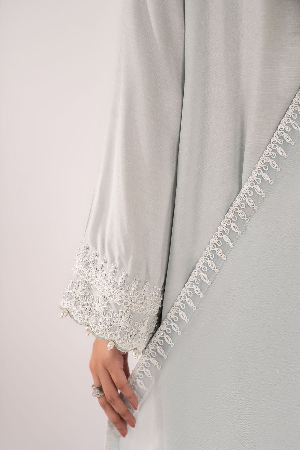 Maria B | Eid Collection 26 | 3 Piece Embroidered Raw Silk Suit