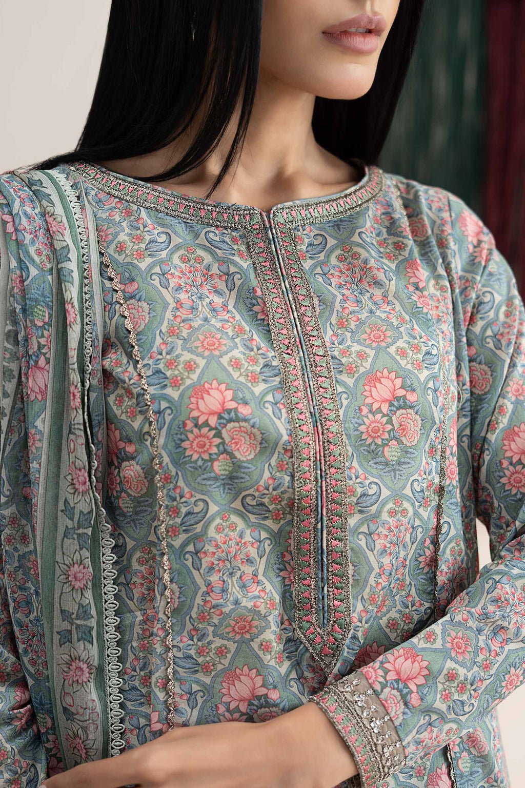 Maria B | Eid Collection 26 | 3 Piece Embroidered Lawn SuitMaria B | Eid Collection 26 | 3 Piece Embroidered Lawn Suit