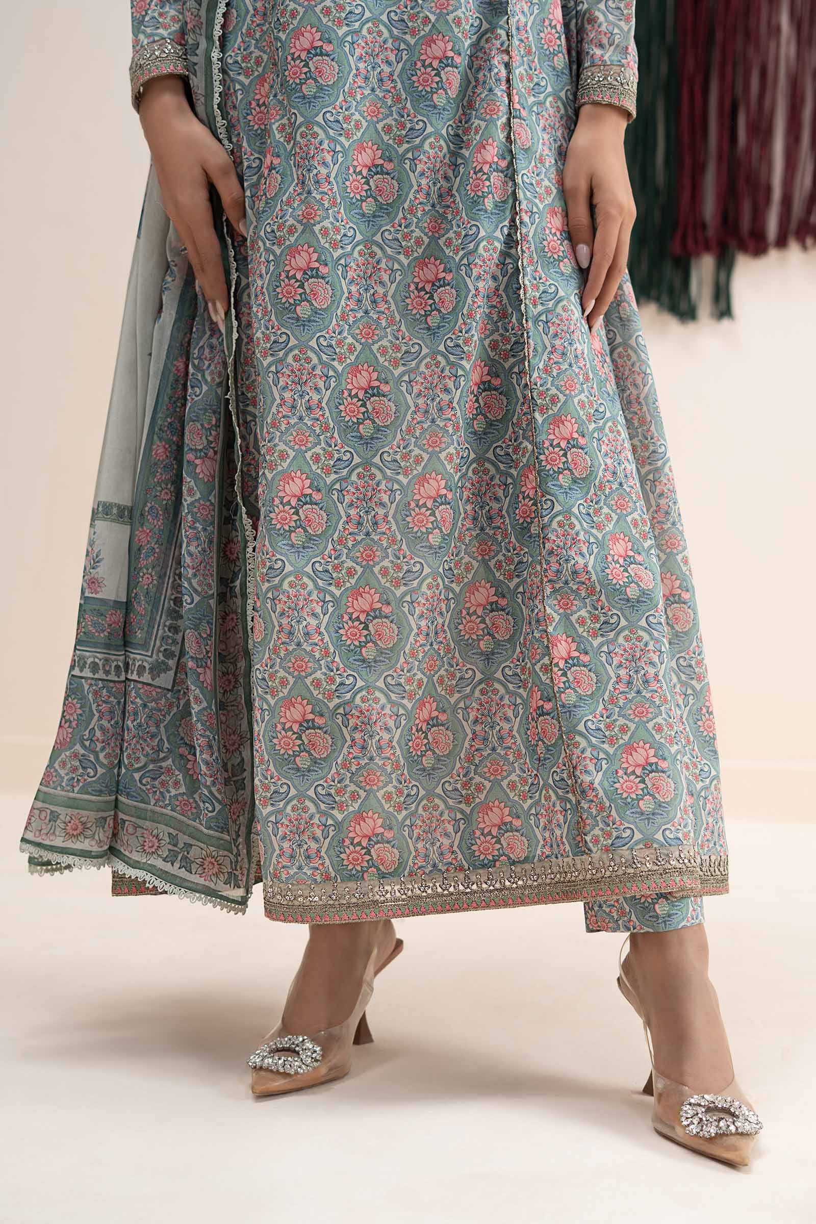 Maria B | Eid Collection 26 | 3 Piece Embroidered Lawn SuitMaria B | Eid Collection 26 | 3 Piece Embroidered Lawn Suit