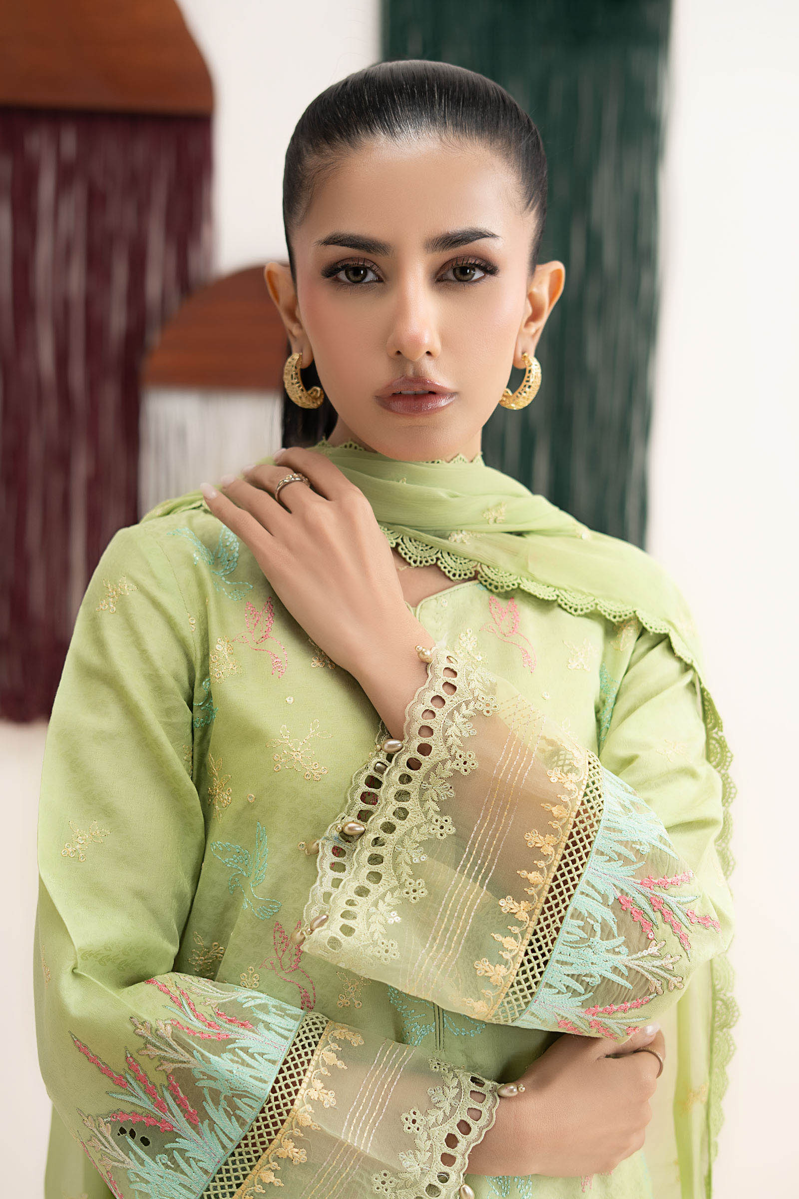 Maria B | Eid Collection 26 | 3 Piece Embroidered Dobby Lawn Suit