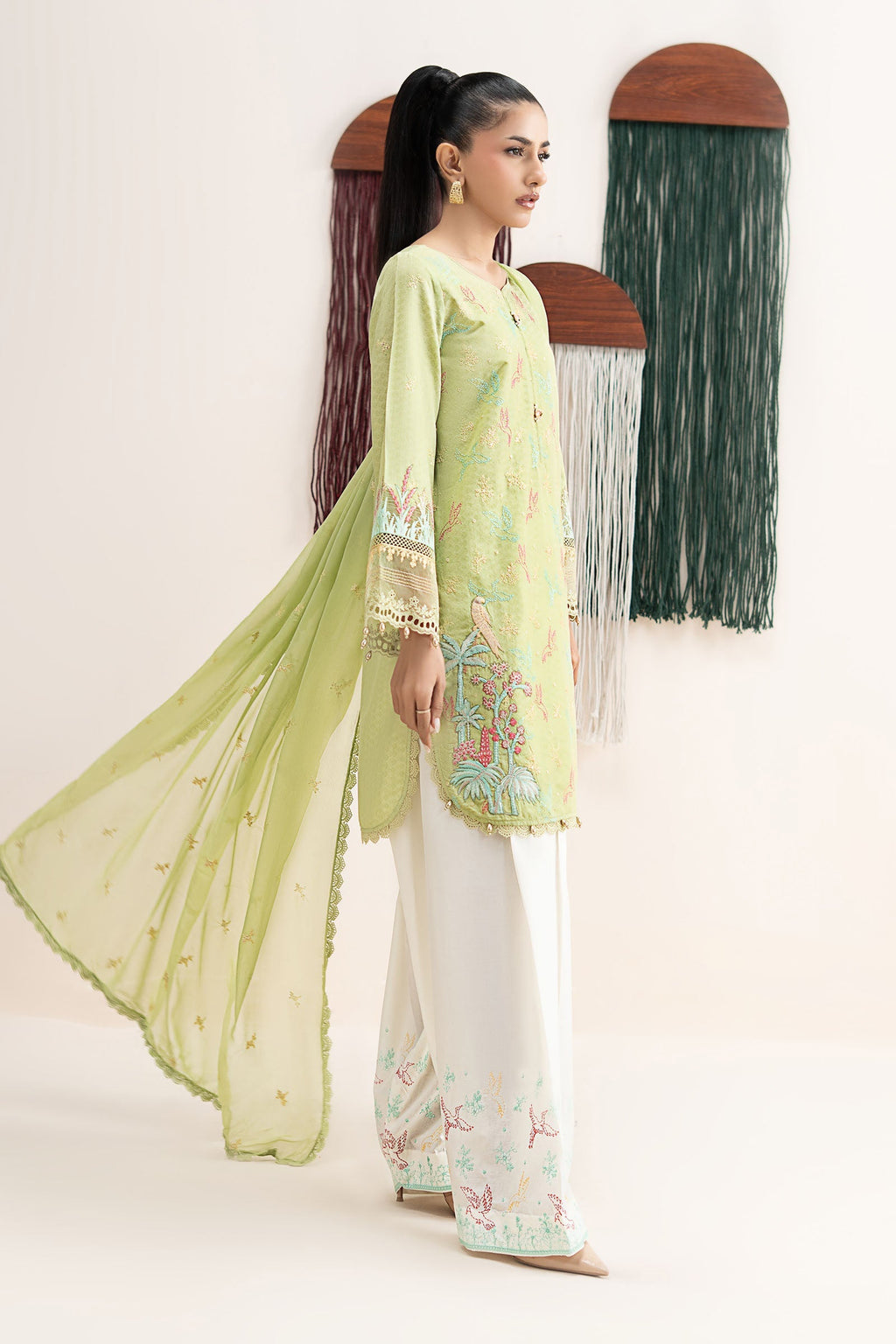 Maria B | Eid Collection 26 | 3 Piece Embroidered Dobby Lawn Suit