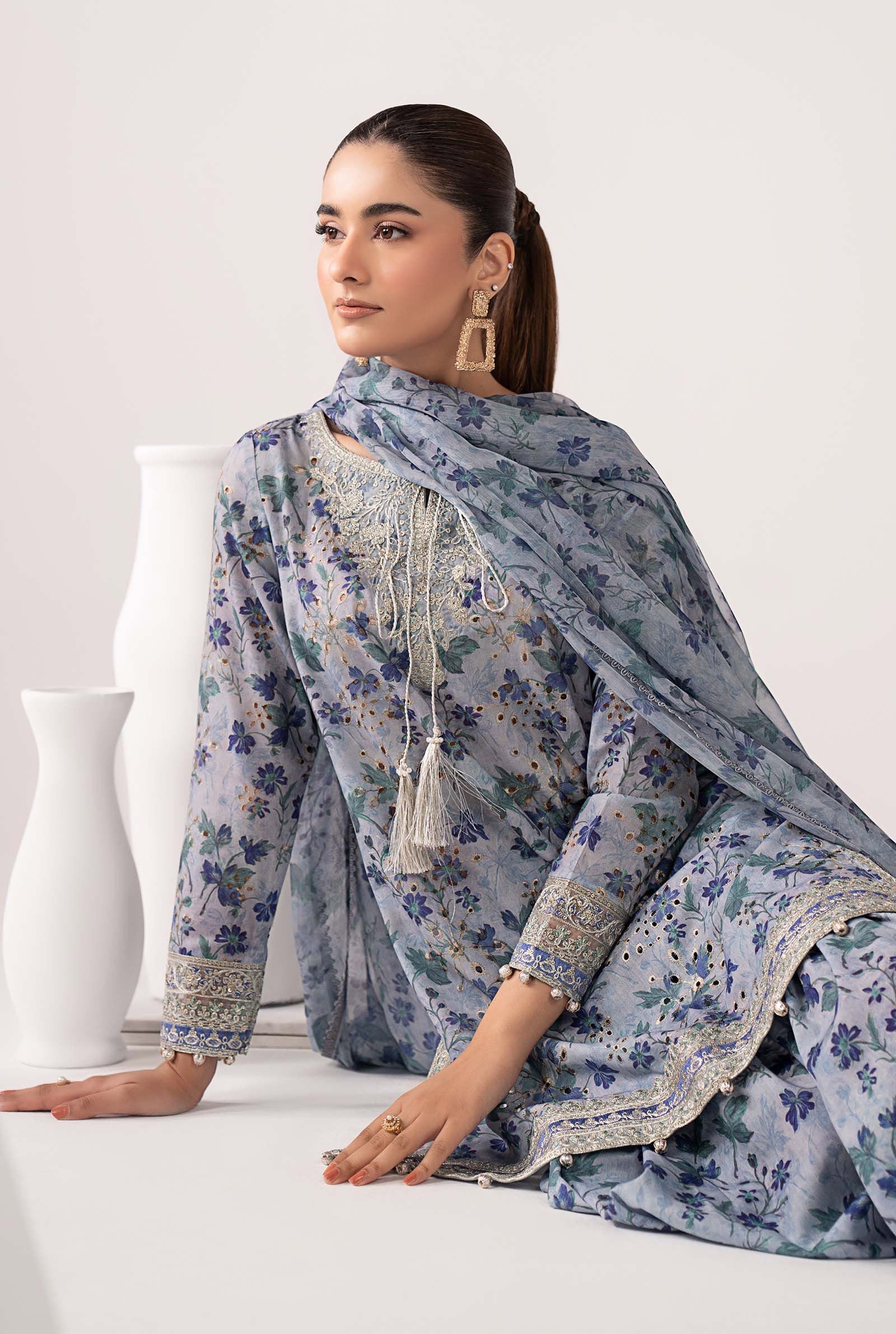 Maria B | Eid Collection 26 | 3 Piece Embroidered Lawn Suit
