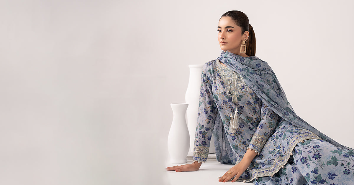 Maria B | Eid Collection 26 | 3 Piece Embroidered Lawn Suit
