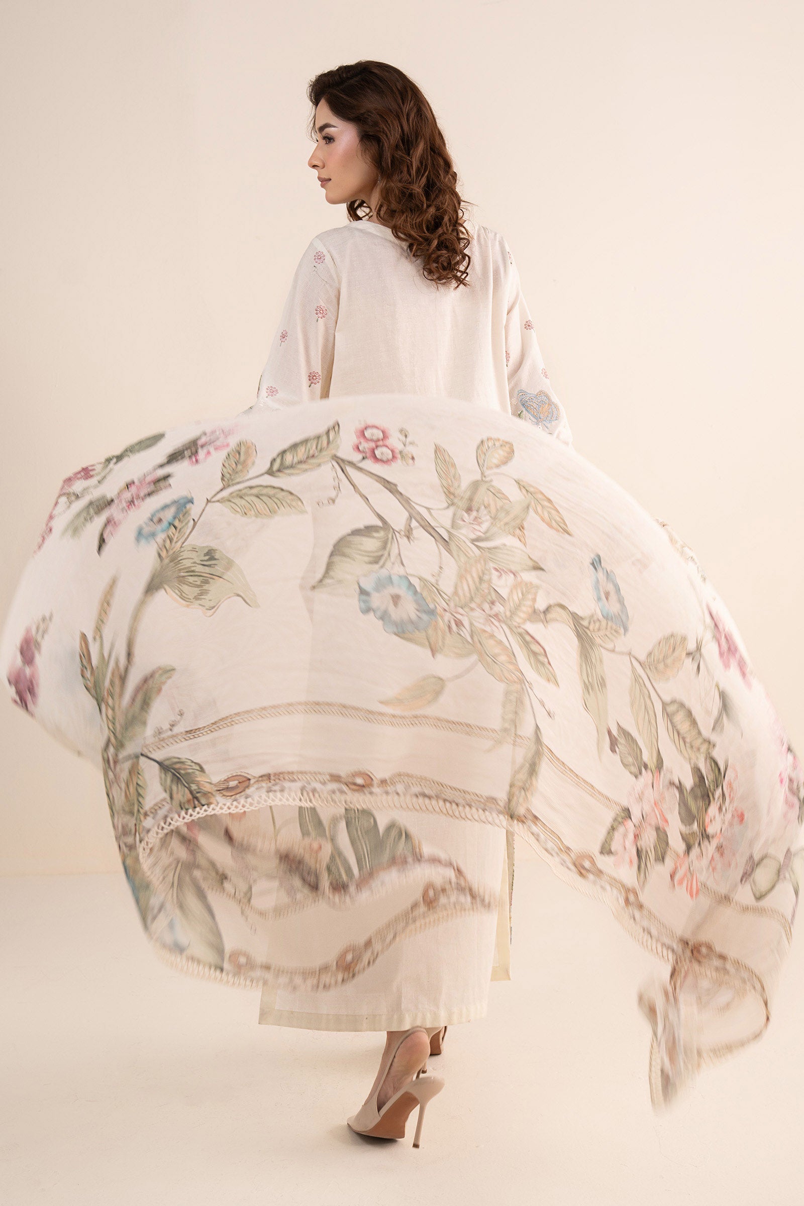 Maria B | Eid Collection 26 | 3 Piece Embroidered Dobby Lawn Suit