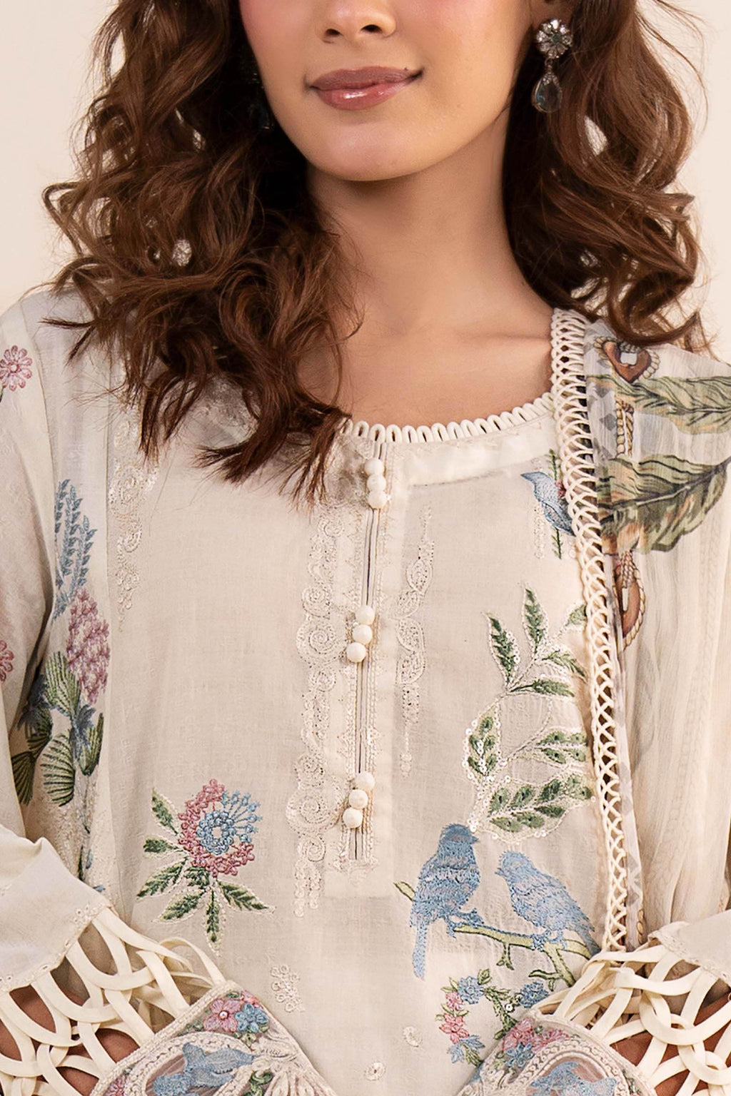 Maria B | Eid Collection 26 | 3 Piece Embroidered Dobby Lawn Suit