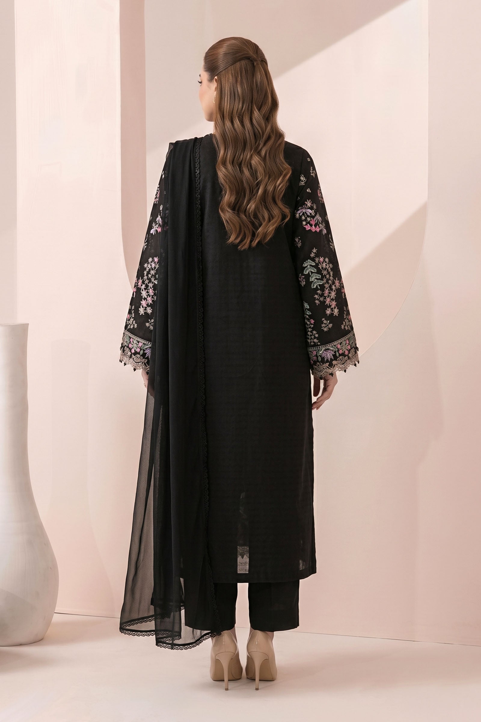 Maria B | Eid Collection 26 | 3 Piece Embroidered Dobby Jacquard Suit