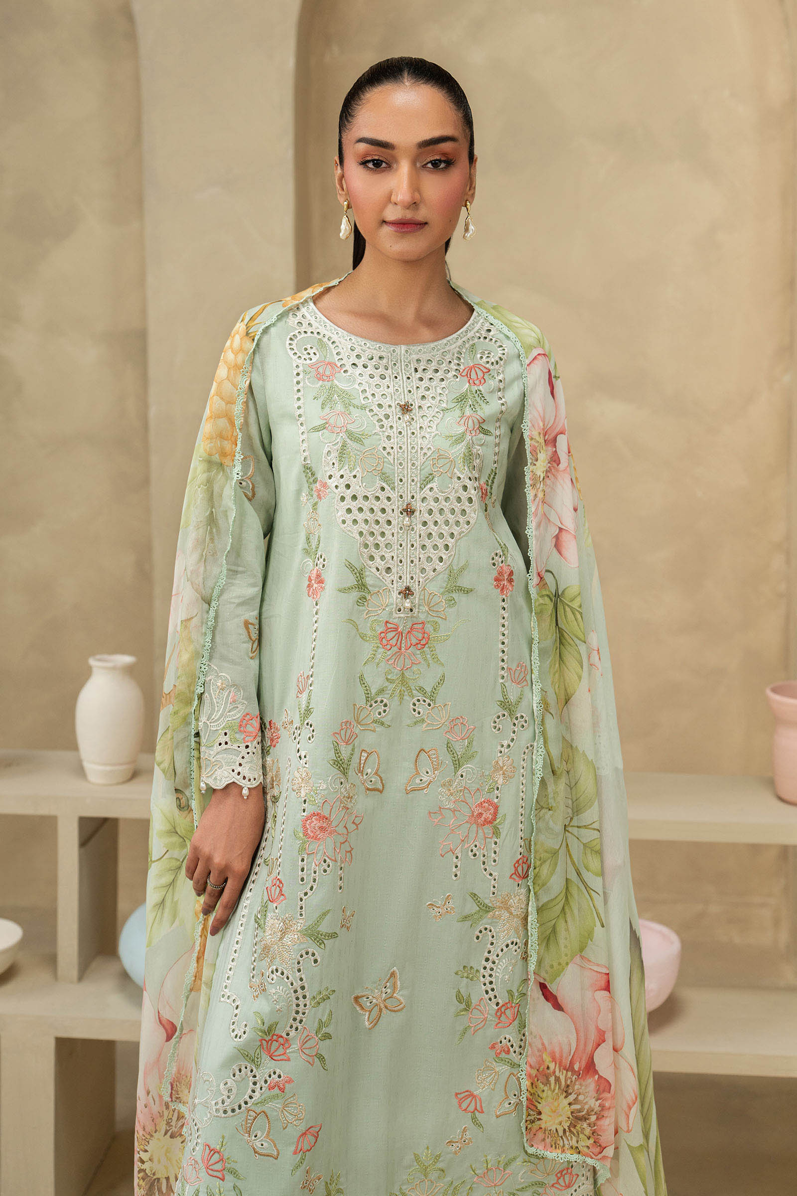 Maria B | Eid Collection 26 | 3 Piece Embroidered Dobby Lawn Suit