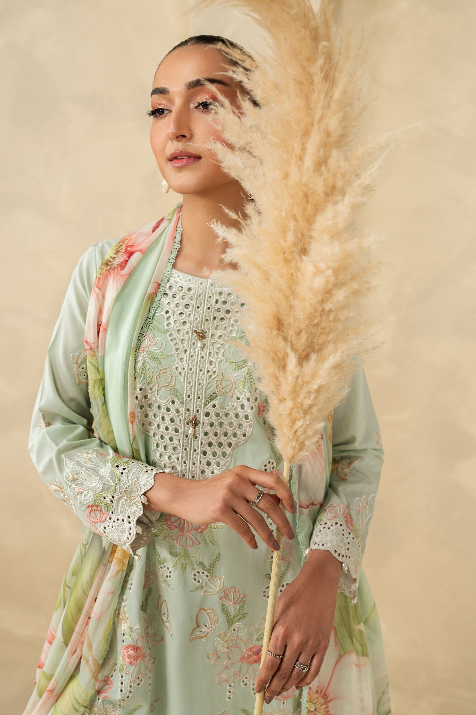 Maria B | Eid Collection 26 | 3 Piece Embroidered Dobby Lawn Suit