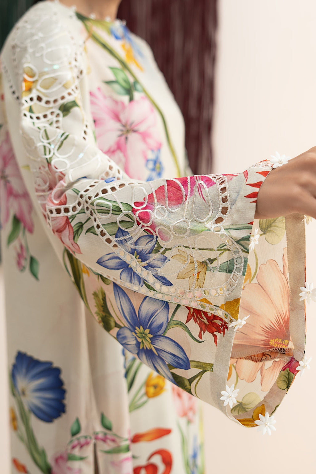 Maria B | Eid Collection 26 | 3 Piece Embroidered Raw Silk Suit