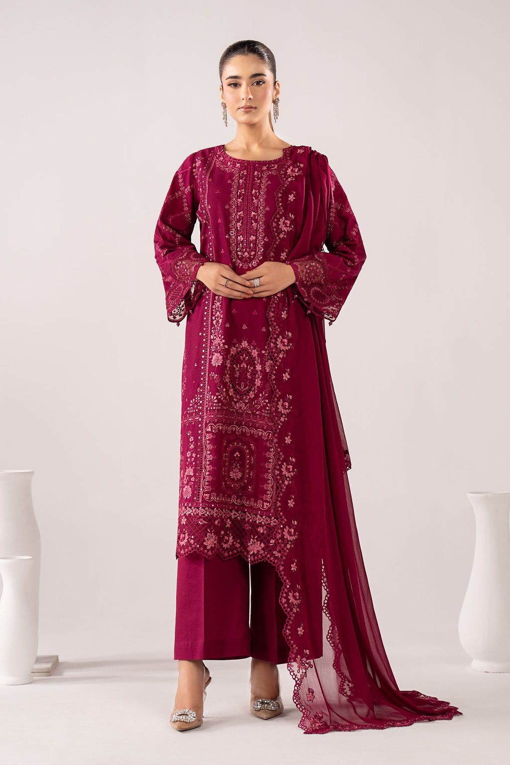 Maria B | Eid Collection 26 | 3 Piece Embroidered Lawn Suit