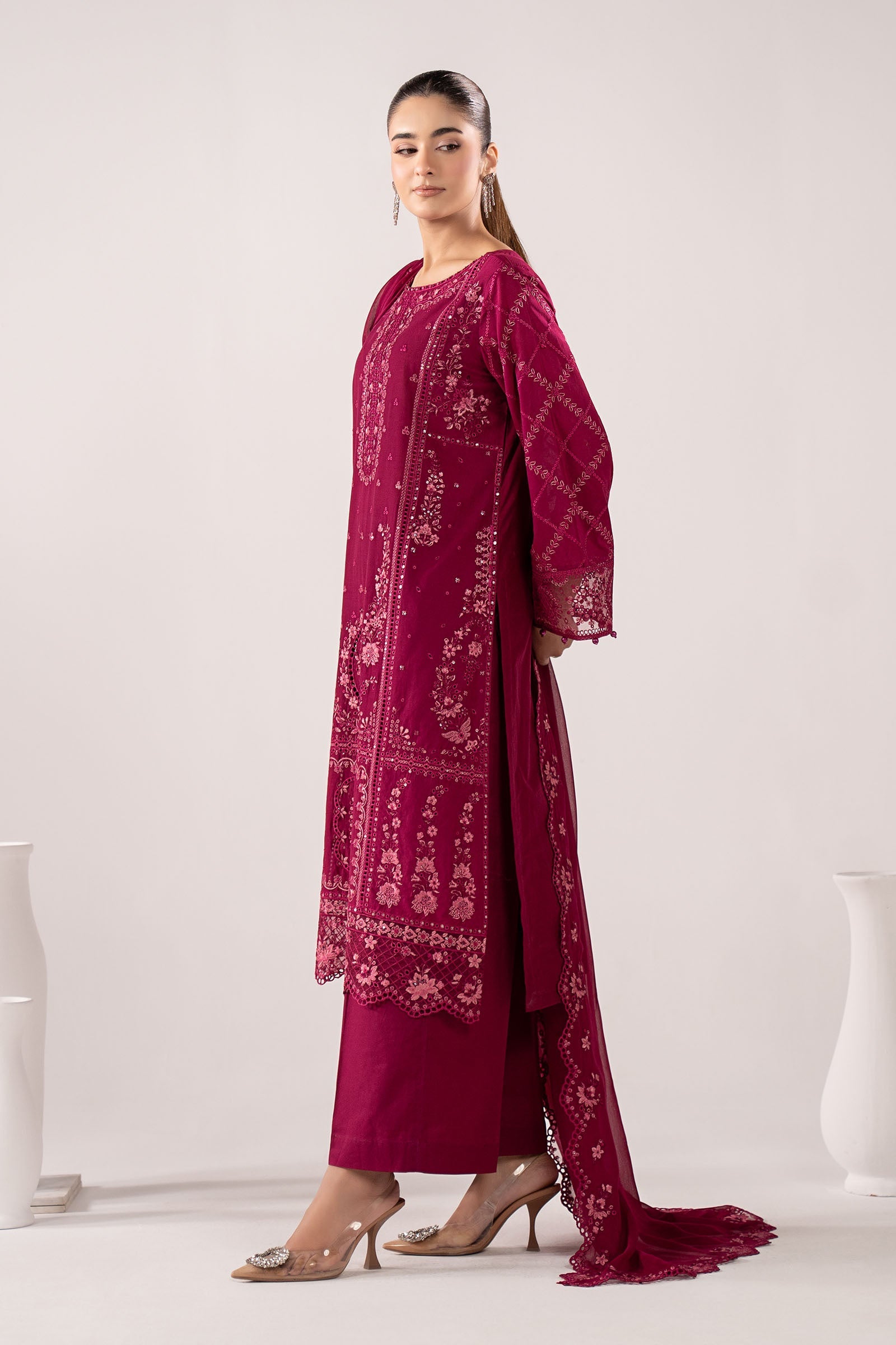 Maria B | Eid Collection 26 | 3 Piece Embroidered Lawn Suit