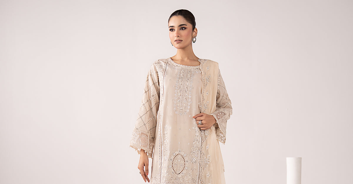 Maria B | Eid Collection 26 | 3 Piece Embroidered Lawn Suit
