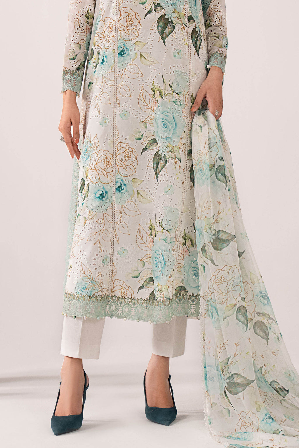 Maria B | Eid Collection 26 | 3 Piece Embroidered Lawn Suit