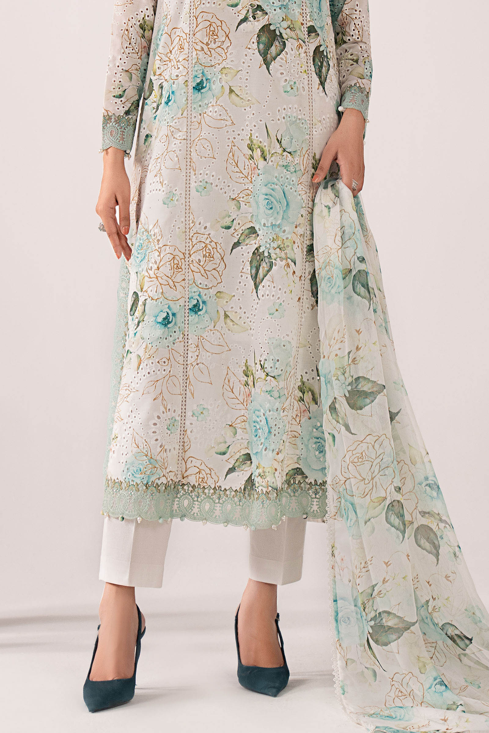 Maria B | Eid Collection 26 | 3 Piece Embroidered Lawn Suit
