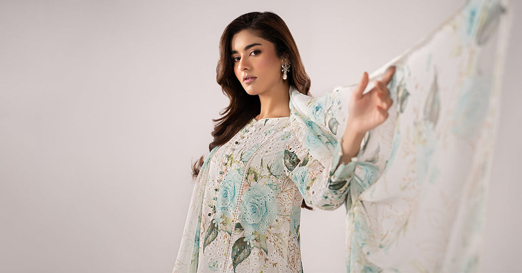 Maria B | Eid Collection 26 | 3 Piece Embroidered Lawn Suit