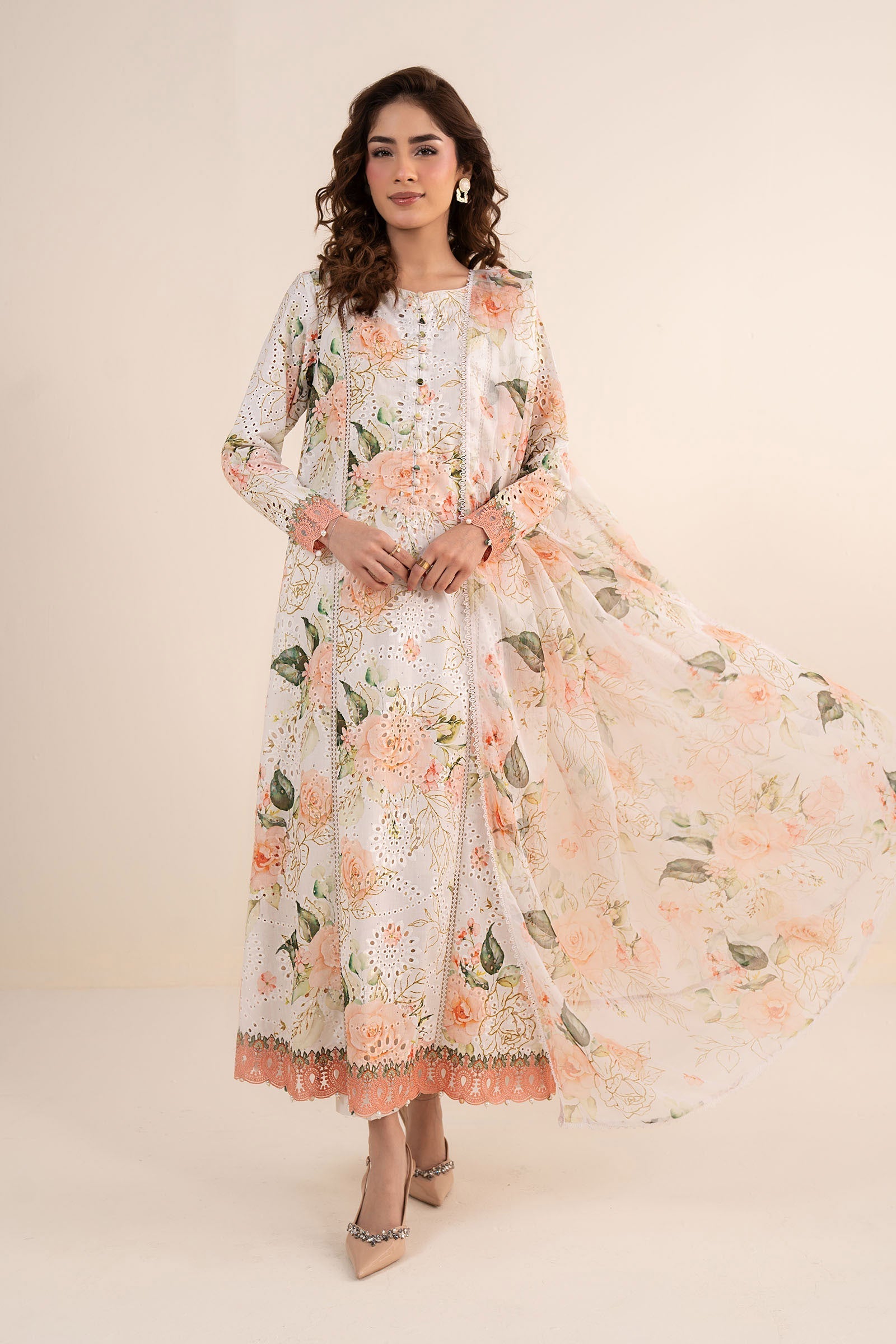 Maria B | Eid Collection 26 | 3 Piece Embroidered Lawn Suit