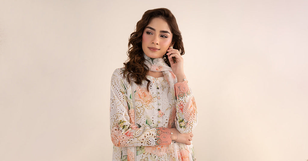Maria B | Eid Collection 26 | 3 Piece Embroidered Lawn Suit