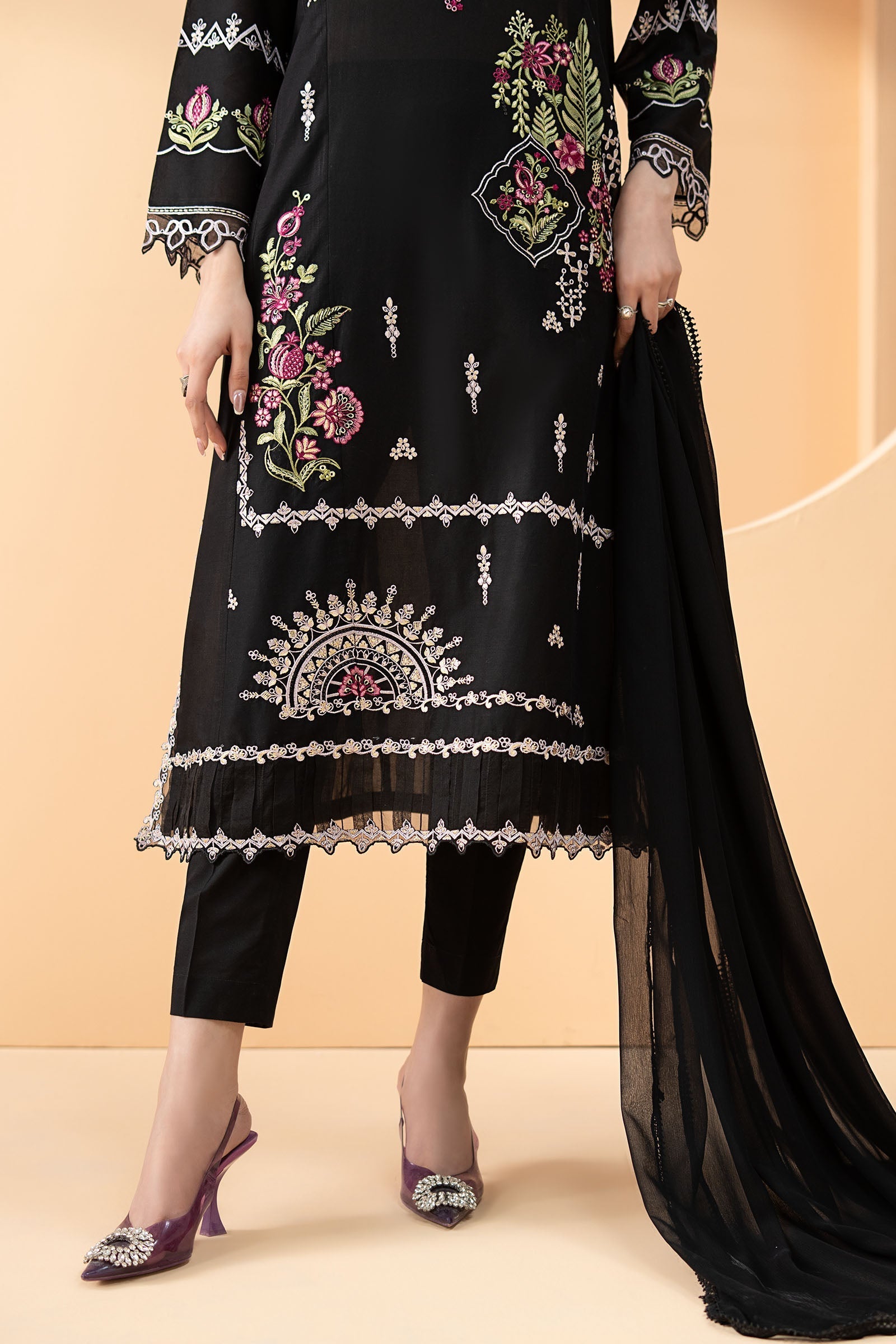Maria B | Eid Collection 26 | 3 Piece Embroidered Lawn Suit