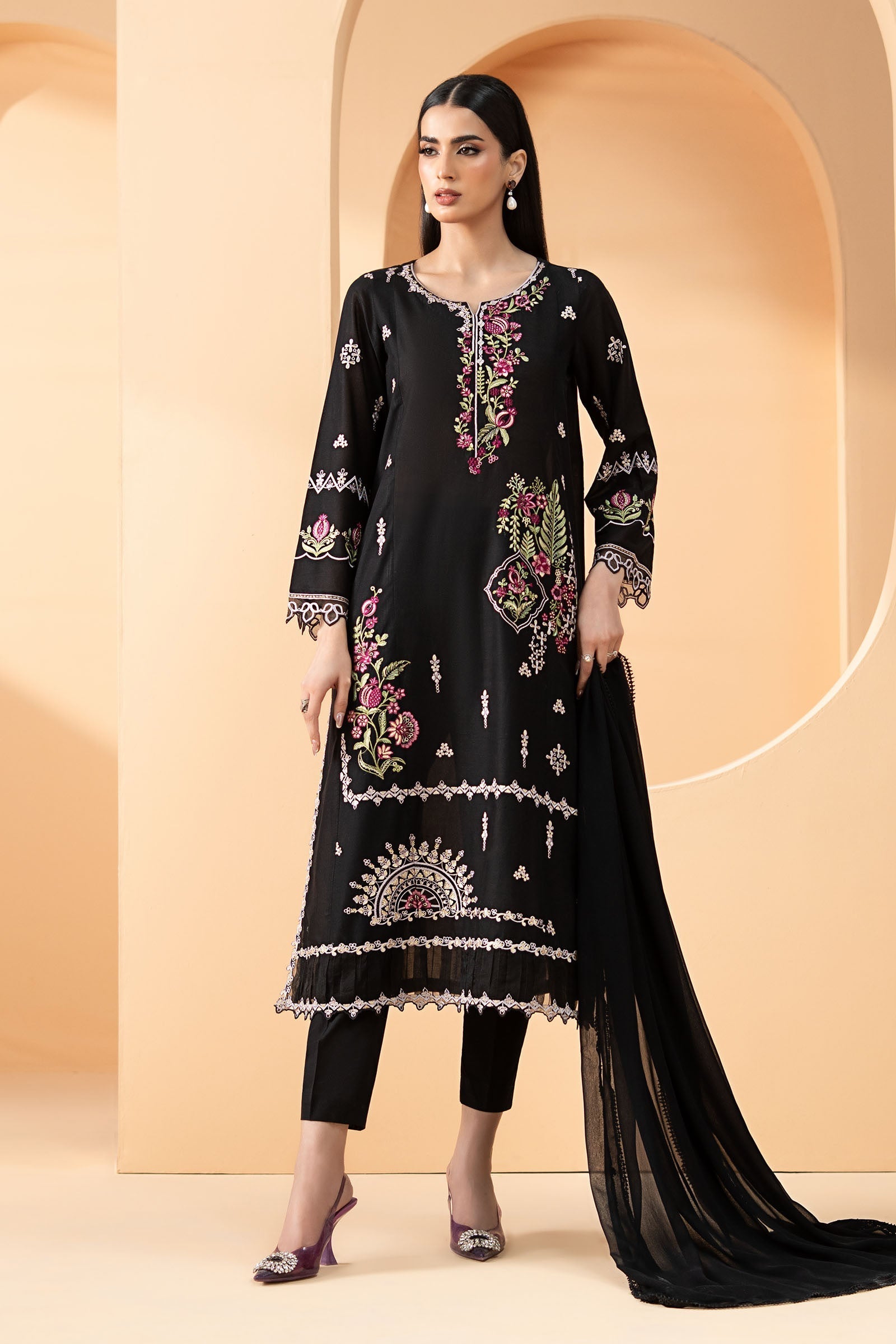 Maria B | Eid Collection 26 | 3 Piece Embroidered Lawn Suit
