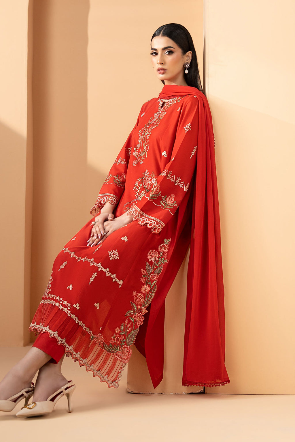 Maria B | Eid Collection 26 | 3 Piece Embroidered Lawn Suit