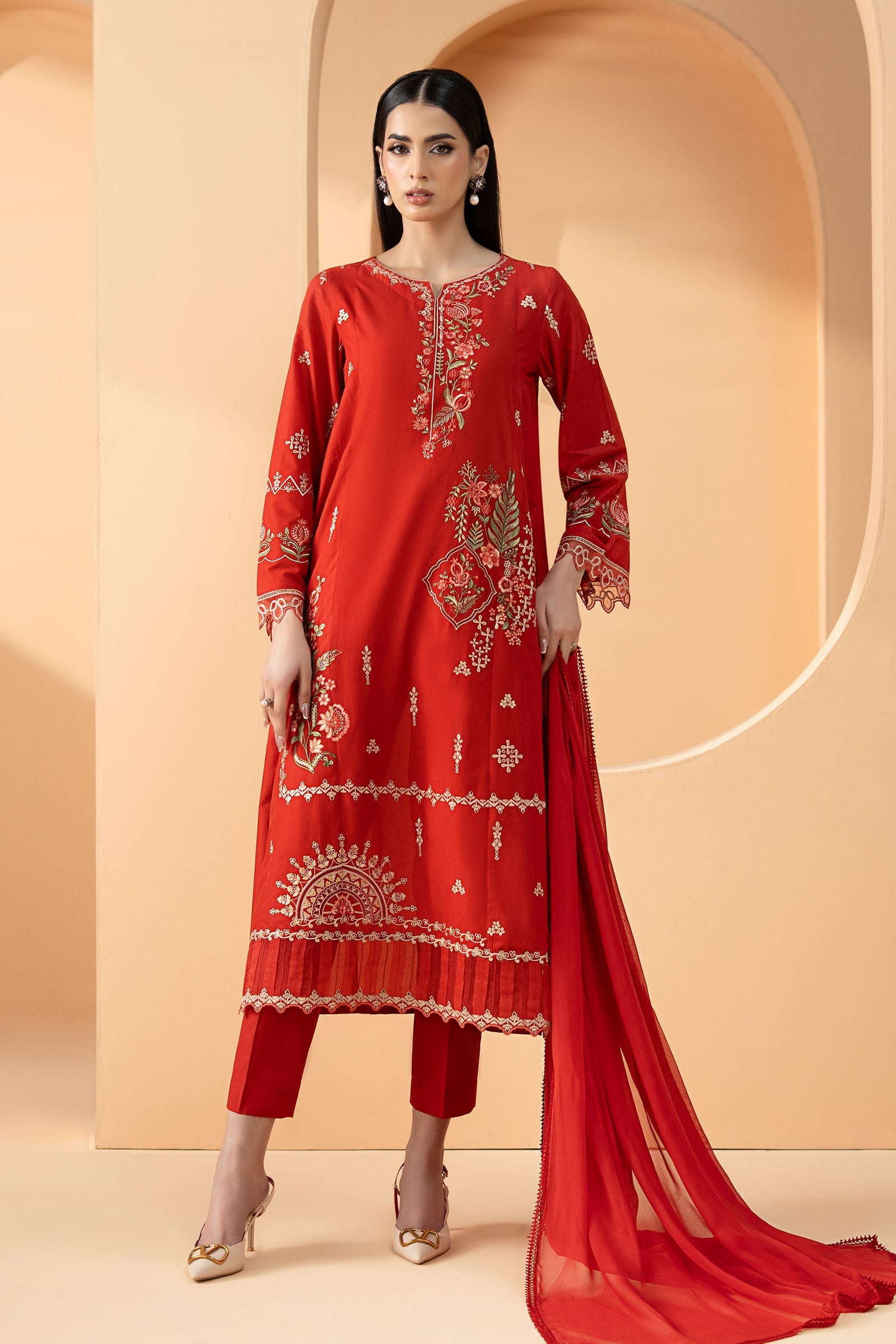 Maria B | Eid Collection 26 | 3 Piece Embroidered Lawn Suit