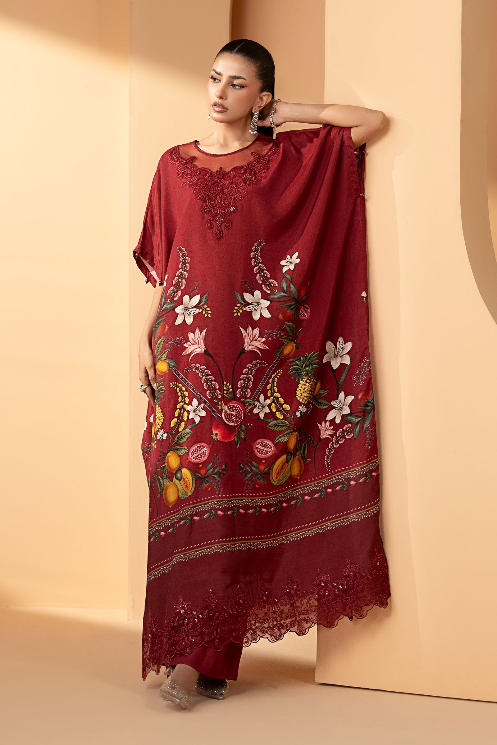 Maria B | Eid Collection 26 | 2 Piece Embroidered Raw Silk Suit