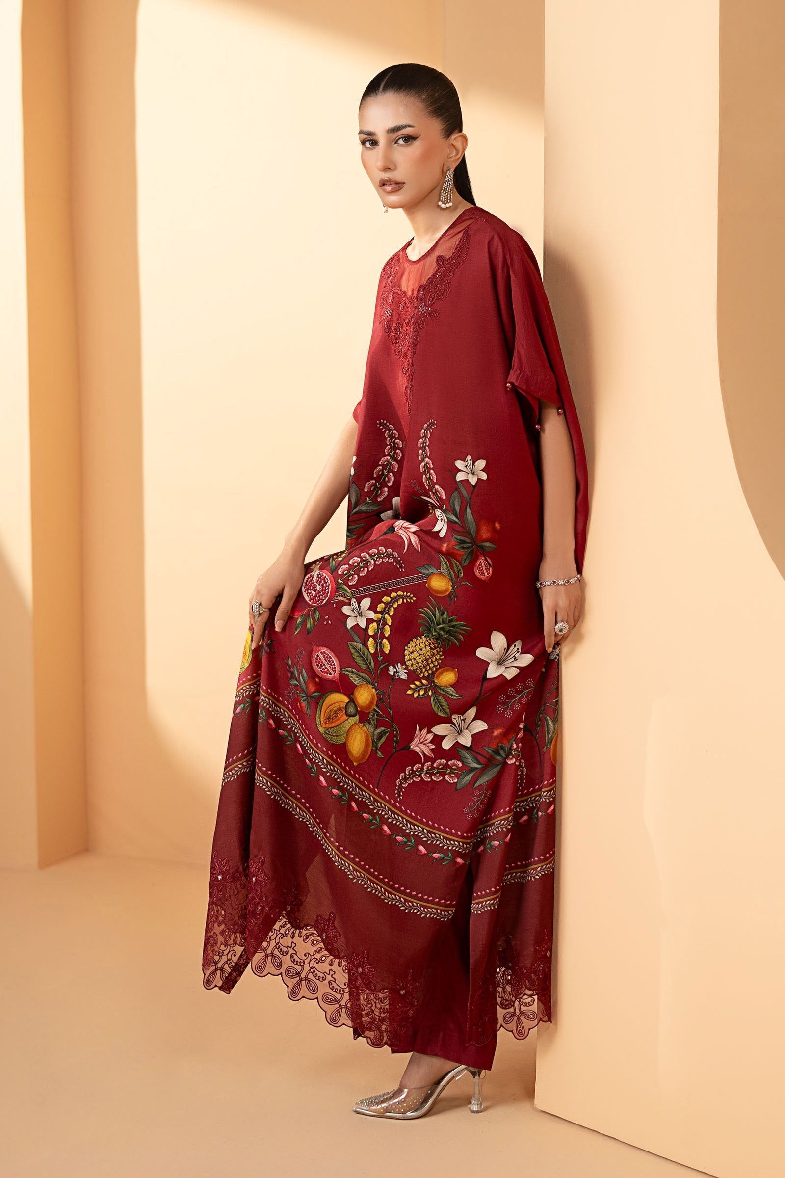Maria B | Eid Collection 26 | 2 Piece Embroidered Raw Silk Suit