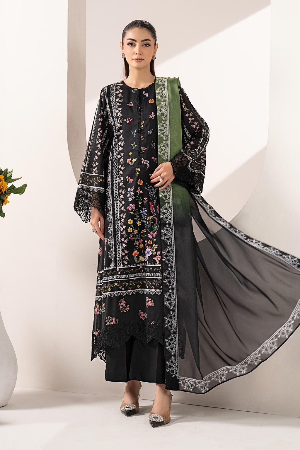 Maria B | Eid Collection 26 | 3 Piece Embroidered Lawn Suit