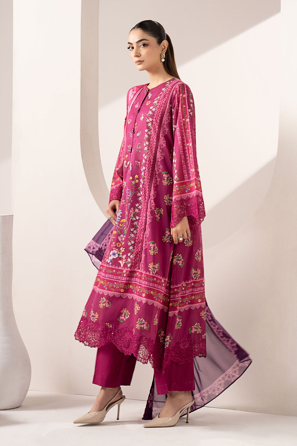 Maria B | Eid Collection 26 | 3 Piece Embroidered Lawn Suit