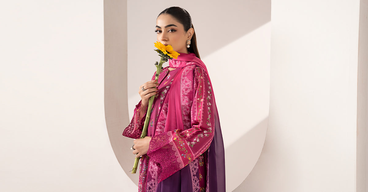 Maria B | Eid Collection 26 | 3 Piece Embroidered Lawn Suit