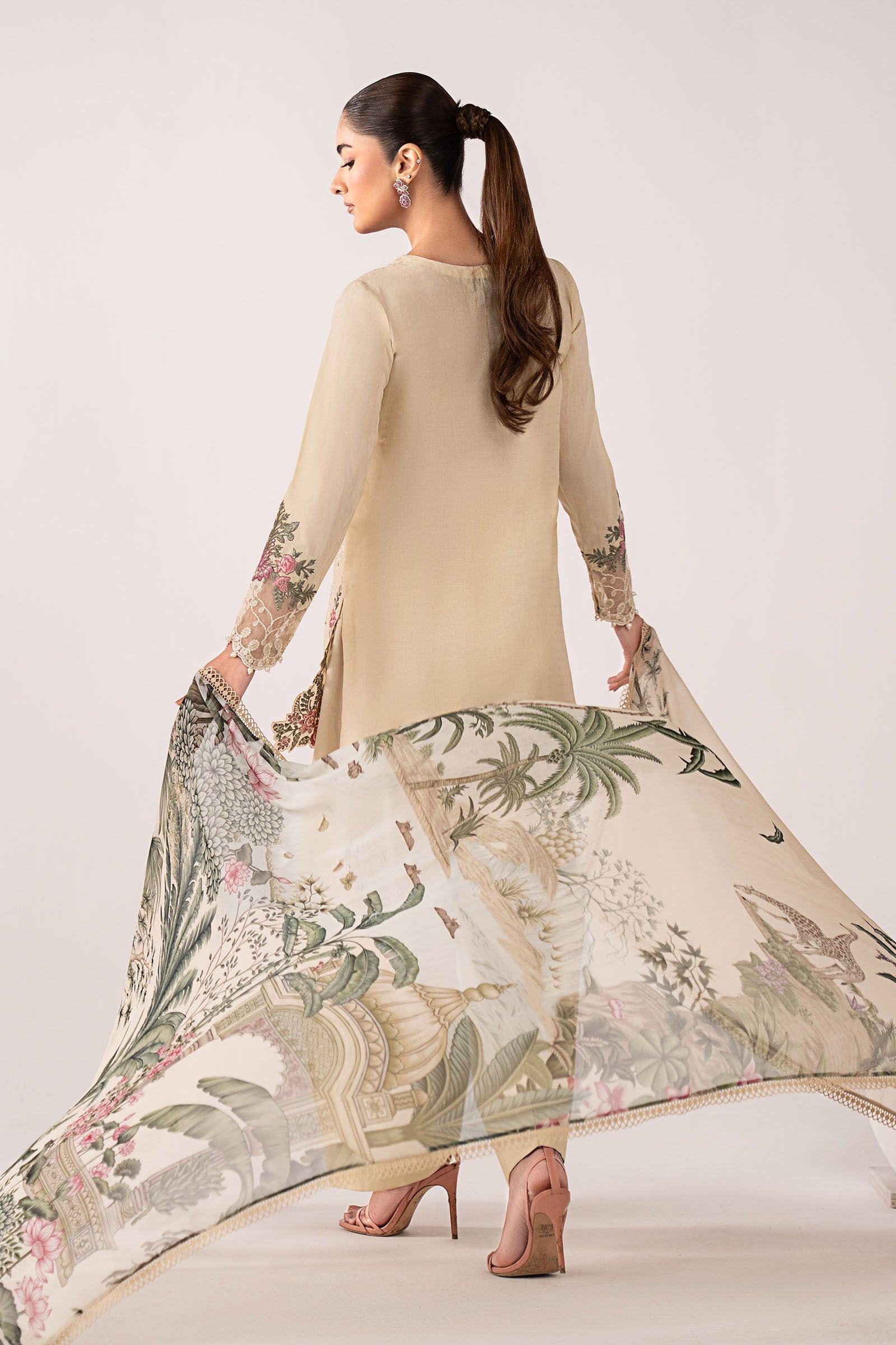 Maria B | Eid Collection 26 | 3 Piece Embroidered Dobby Lawn Suit