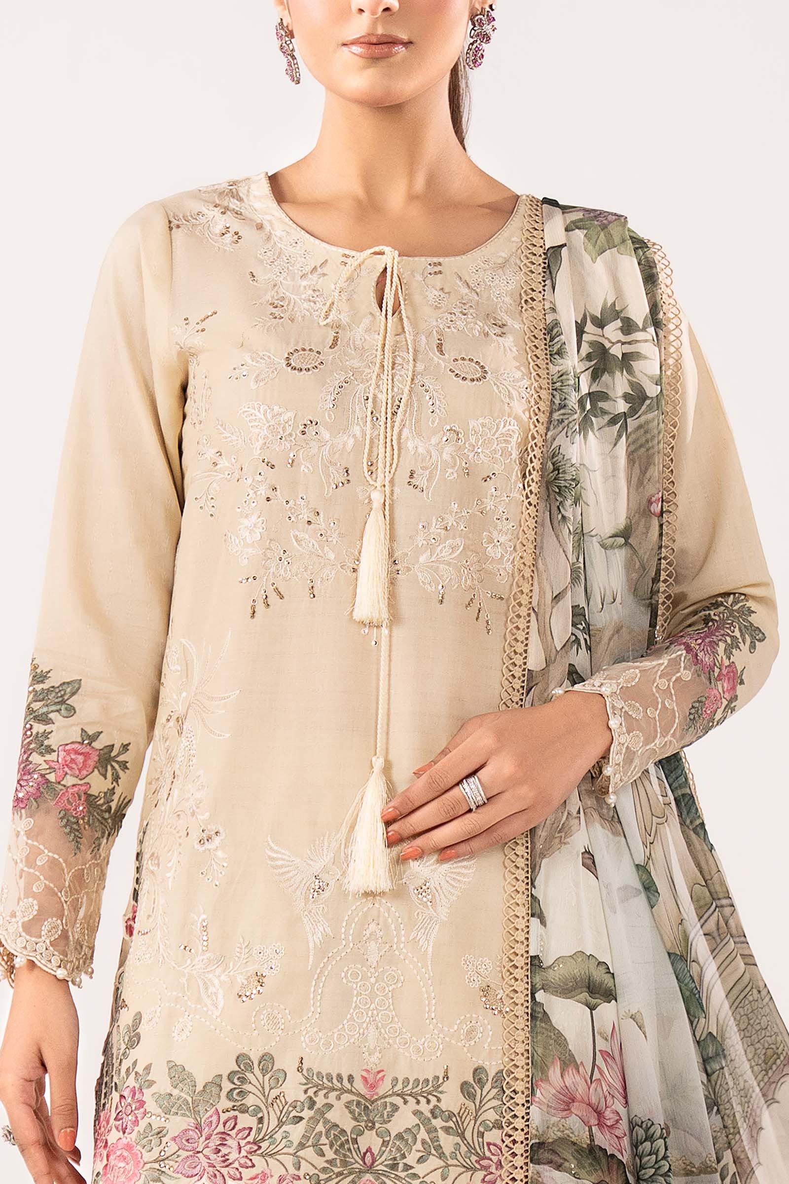Maria B | Eid Collection 26 | 3 Piece Embroidered Dobby Lawn Suit