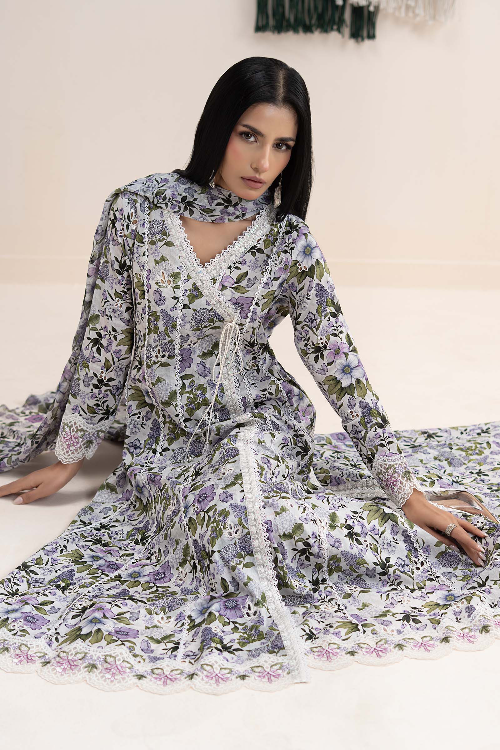 Maria B | Eid Collection 26 | 3 Piece Embroidered Lawn Suit
