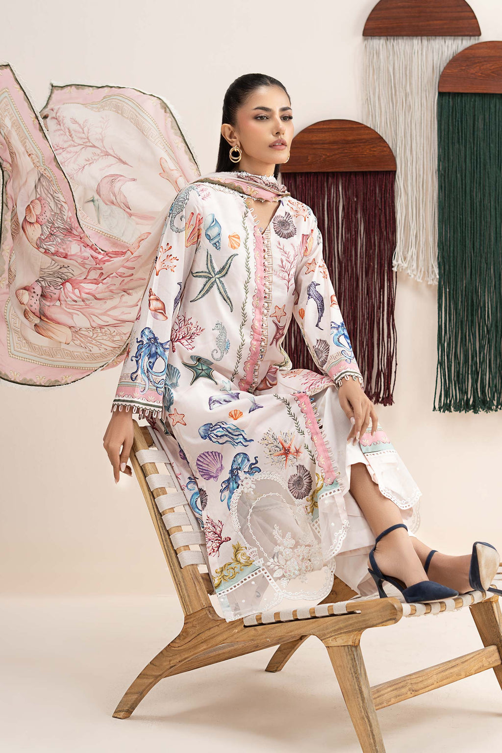 Maria B | Eid Collection 26 | 3 Piece Embroidered Lawn Suit