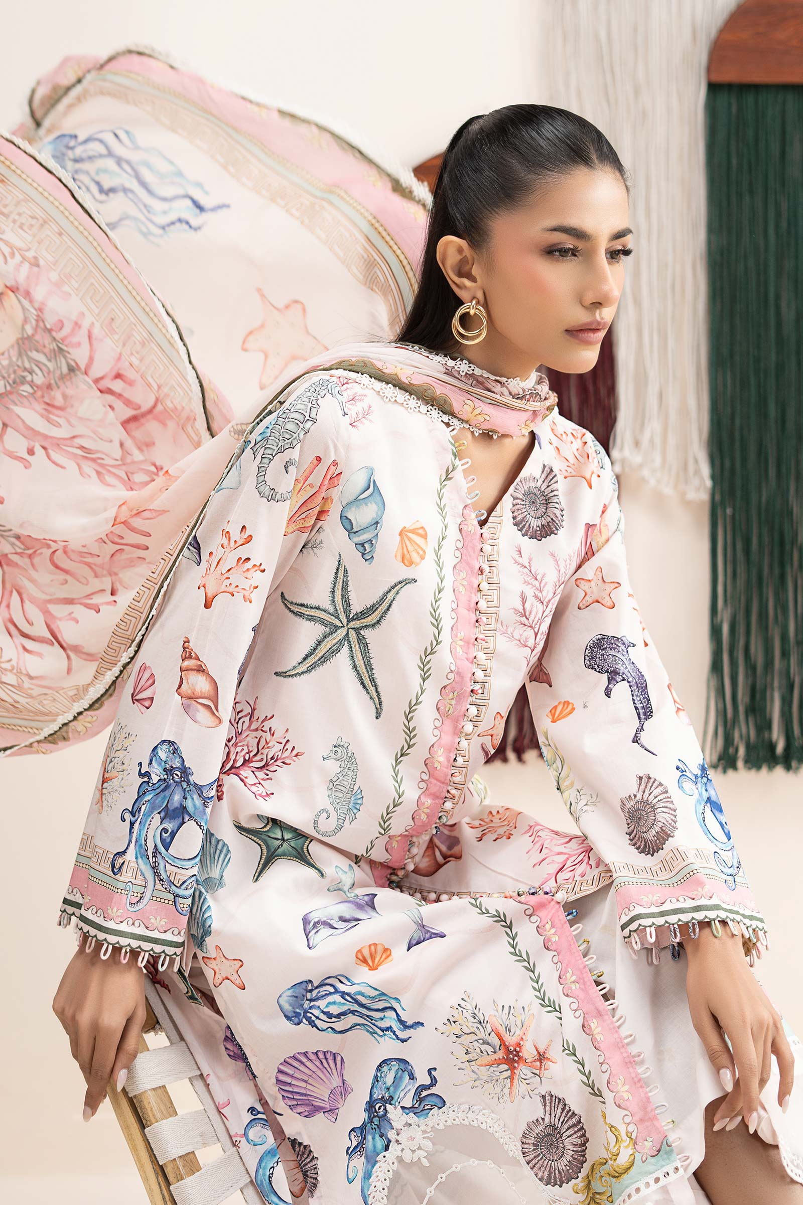 Maria B | Eid Collection 26 | 3 Piece Embroidered Lawn Suit