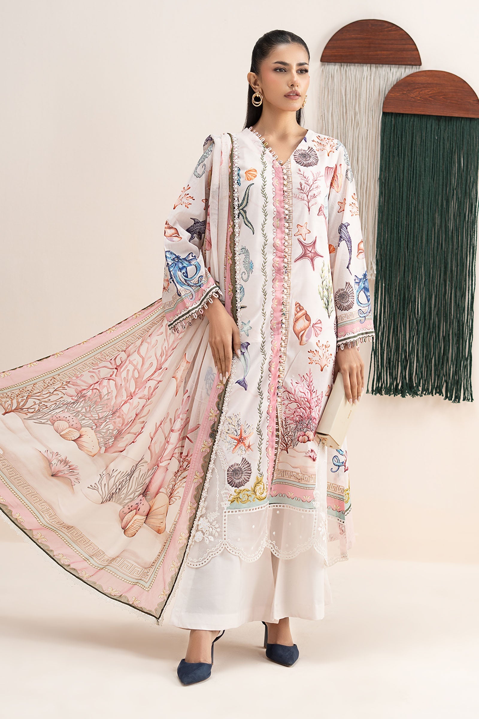 Maria B | Eid Collection 26 | 3 Piece Embroidered Lawn Suit